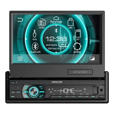 Autorádio SENCOR SCT 9411BMR s bluetooth