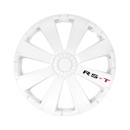 Kryty kolies 15" RS-T White 4ks