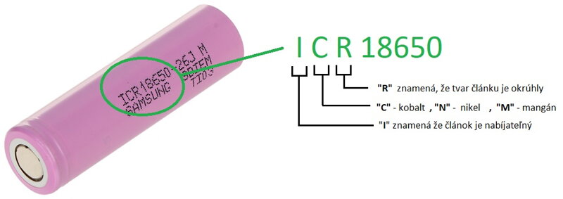 Označenie 18650