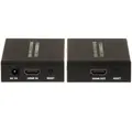 HDMI prevodník cez LAN kábel + 2xUSB