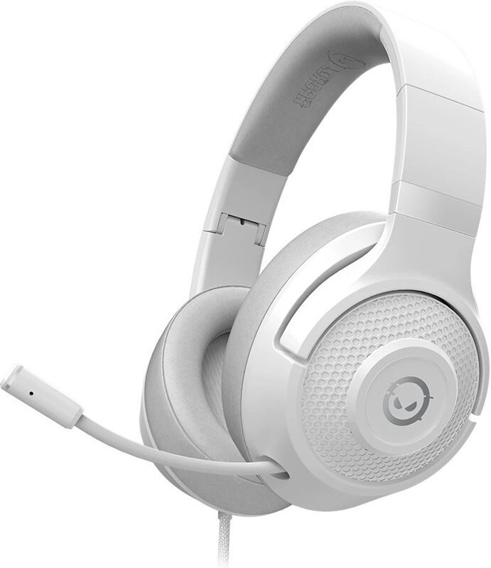 Herný headset Lorgar Noah 101, 3.5mm Jack, skladací dizajn, biely Herný headset Lorgar Noah 101, 3.5mm Jack, skladací dizajn, biely