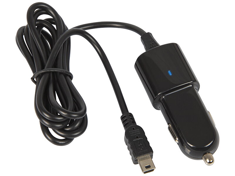 Autonabíjačka 12-24V 5V/2,1A miniUSB